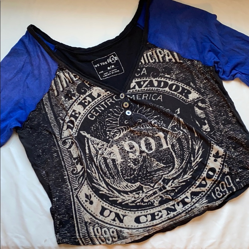 Free People | We the Free baseball tee